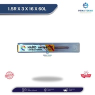 Ballnose 1.5R x 3 x 16 x 60L || Jj brand