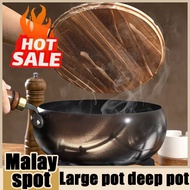 Non-Stick Big Belly Pot  Large Stock Pot with Lid for Steaming  Stewing & Everyday Cooking Cooking p