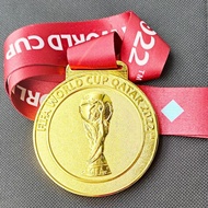 2022 World Cup Medal FIFA Qatar Football League Hercules Cup Messi Champion Badge Fans Souvenir Mode
