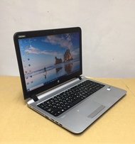 โน๊ตบุ๊คมือสอง HP Probook Celeron (RAM:4-8gb/HDD:500gb) จอใหญ่15.6นิ้ว มีไวฟายในตัว มีกล้องหน้า