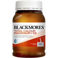 Blackmores Total Calcium & Magnesium + Vitamin D3 - 200 Tablets/ Vitamin D3 1000IU - 200 Caps