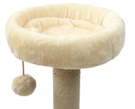 XDJTS Cat Ball Toy Tower Cat Tree with Hammock Bed Basket House Large Apartment Tunnel Home Ceiling Ramp Outdoor Nest Swing Wood Accessories BZDHR