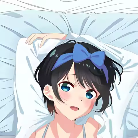 Ruka Sarashina Anime Dakimakura Pillow Cover Double Sided Print Hugging Body Pillow Case Multi Size 