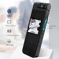 Sunny Wearable Body Camera with Monitor 1440P High Definition Rotatable Lens Wide Angle Portable Bod