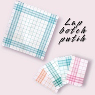 WHITE BOTCH HANGING NAPKIN 60X63CM WHITE BOTCH DINNER NAPKIN/ DINNER NAPKIN/