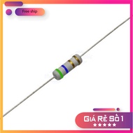 [50 Pieces]- 5.6 Ohm 1W 5% Resistor 4 Color Rings Chip World