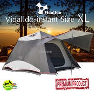 เต๊นท์ Vidalido  instant cabin  tent (Size L &amp; Size XL) ร เคลือบ Silver Code สะท้อนรังสี UV (สินค้าพร้อมส่งจากไทย)