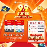 Canon PG-47 (15ML) CL-57 (13ML) CL-57s (8ML) Original Ink Cartridge Canon E410 E470 E4270 E4570 E337