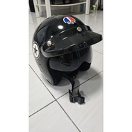 SGV Star Helmet (Double Visor) with Tinted Sunglass. Topi Keledar Double Visor SGV Star Original