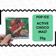 Pop Ice Active Choco Malt 23g Sachet Drink Milk Powder Chocolate Malt