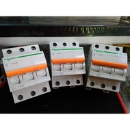 MCB 3PHASE DOMAE SCHNEIDER ORIGINAL (16A,20A,25A)