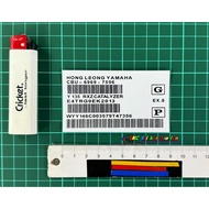 Sticker Barcode Ekor Yamaha 135 RXZ Catalyzer ekor rxz stickerrxz barcode barcode restore