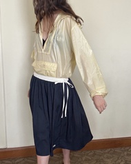 Girlfriend Comfort - Sonnet Circle Skirt (พร้อมส่ง) - กระโปรงผูกเชือก (มีให้เลือก 2 สี)