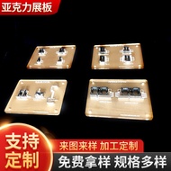 Conjoined Exhibition Board Acrylic Board Transparent Acrylic Exhibition Board Plexiglass Wall-Mounte