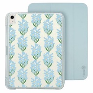 Striped Squill Flower iPad Air / Pro 可拆式防摔透明 實色摺套
