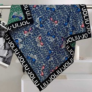 Dieying Starlight Silk Wool Double-Sided Heterochromatic Chinese Square Scarf Shawl Fashion Handmade