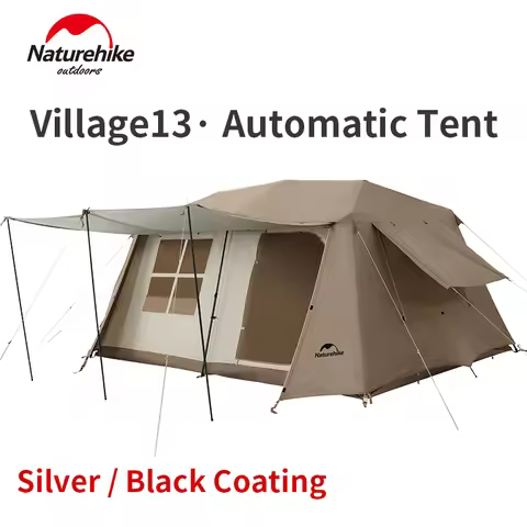 Naturehike Village 13㎡ Automatic Tent Ridge Quick Open Outdoor Camping One-touch Tent Rainproof Fami
