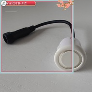 BJ 1 Piece 18.5mm 0.14m Cable White Car Reverse Parking Waterproof Sensor Sound