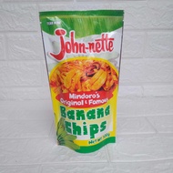 John-Nette Banana Chips (100 grams) Mindoro Bestseller Pasalubong Delicious Healthy Chips [NatuRecha