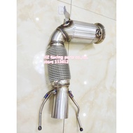 downpipe for MINI COOPER S MK3 JCW F54 F55 F56 F57 2.0T downpipe 2014-2018  with 200cell cat Downpip