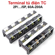 Terminal block electrical cabinet TC60 600V 60-200A wire size 6-14mm2