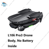 L106 Pro 3 GPS Drone  Gimbal 4K HD Camera 5G WIFI FPV Drones Brushless Motor Foldable RC Quadcopter 