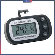 {pattaya}  Indoor Outdoor Thermometer Digital Fridge Thermometer with Lcd Display Max/min Record Celsius/fahrenheit Conversion Ideal for Kitchen Restaurants Southeast Asian Buyers'