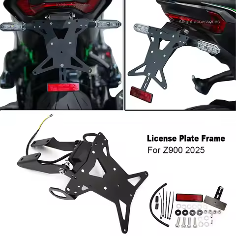 z900 2025 Motorcycle License Plate Holder Tail Tidy Frame Bracket For Z900 Z 900 z900 2025