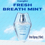 [Korea Original] Garglin Fresh Breath Mint Spray 15ml – Oral Mist for Bad Breath, Plaque Removal, Po