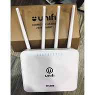modem Unifi Combo box AX3000 ZXHN F6600P Wi-Fi used