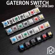 Gateron gateron Axis g Axis 3 Pin 5 Pin Mechanical Keyboard Switch Black Axis Green Axis Red Axis Br