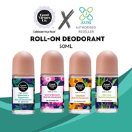 Good Virtues Co. [GVC] Roll-on Deodorant Range 55ml [CHERRY BLOSSOM/CALENDULA/MINT/ALOE VERA]