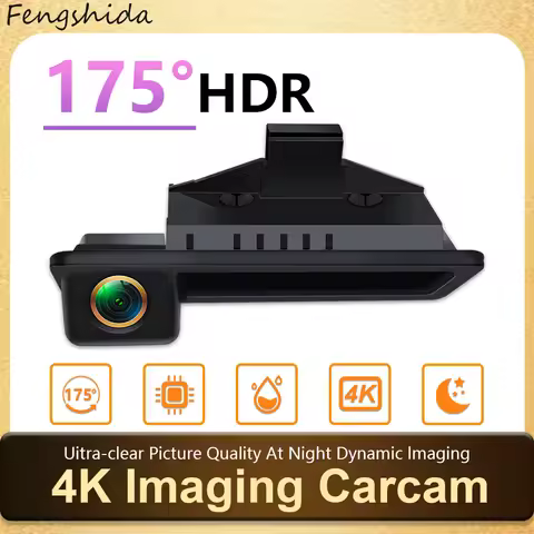 For BMW X1 X3 E39 E53 E82 E88 E84 E90 E91 E92 E93 E60 AHD 175° Rear View Camera Backup Reverse AHD 2