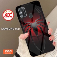Samsung M31 Case Spider Casing Samsung M31 Cassing 2d Hardcase Softcase Glossy