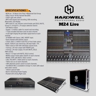 Mixer Audio 24 Channel Hardwell M24 Live ORIGINAL HARDWELL