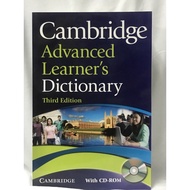 Cambridge Advanced Learner’s Dictionary Third Edition. With CD-ROM [RAK 75]