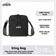 The Gelato Pique Foldable Sling Bags/Crossbody Bags black