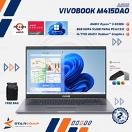 ASUS VivoBook 14 M415DAO - RYZEN 3-3250U 8GB SSD 512GB 14" FHD W10 OHS