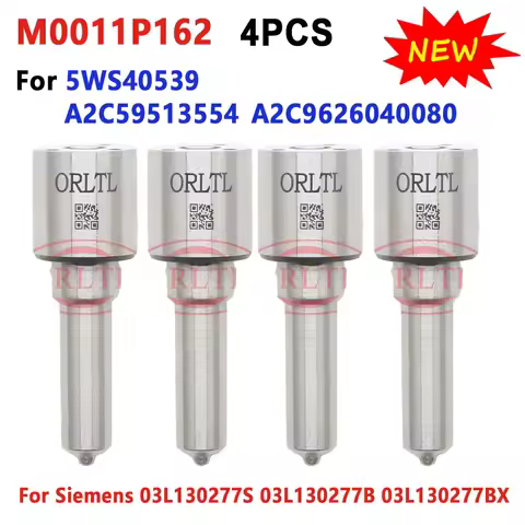 4PCS New Nozzle M0011P162 ALLA162PM011 DLLA162PM011 BDLLA162PM011 For Siemens Piezo injector 03L1302