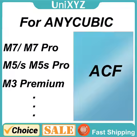 1-5Pcs ACF Film 10.1 Inch Release Sheet for ANYCUBIC Photon Mono M5s M5 Pro M7 Pro M5 M7 UV Resin 3D