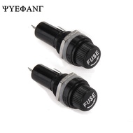 10PCS Fuse Holder 5X20 6X30 3AG Insurance Tube Socket Fuse Holder for 6*30 Insurance Panel Mount Fus