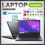 (Refurbished) Toshiba i5 Series Laptop / 13.3" inch Display / Intel Core i5-4th GEN / 8GB RAM / 120G