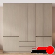 2/3/4/5/6 Doors Wardrobe with Drawers Wardrobe Cabinet Wardrobe with Drawers Storage Cabinet