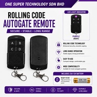 R433 ROLLING CODE 4CH AUTOGATE REMOTE CONTROL 433MHZ