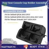 [beautybaby.ph] Car Rear Seat Console Cup Holder Assembly Insert Cup Holder Cover 88741-1LK3D for   