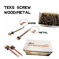 TEX SCREW / TEKSCREW SELF DRILING SCREWS per BOX - Wood & Metal