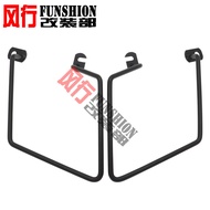 ชุดติดรถจักรยานยนต์ Kawasaki W400 W650 W800 กระเป๋าข้างที่แขวนได้ด้านซ้ายและด้านขวา ช่องใส่ของข้างรถ