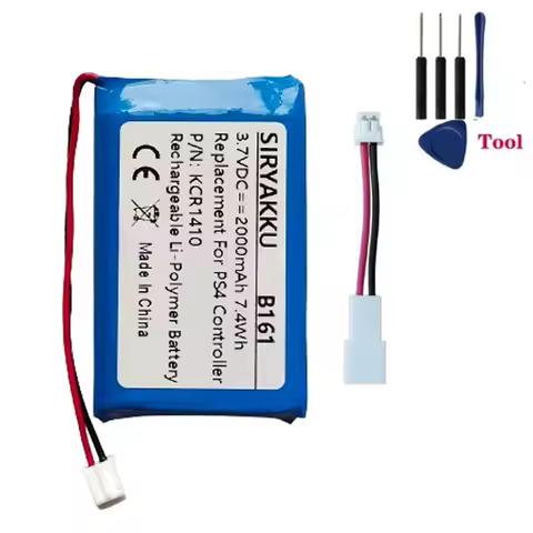 2000mAh KCR1410 Battery for Sony PS4 Playstation 4 Slim/Pro Dualshock CUH-ZCT1E CUH-ZCT1H CUH-ZCT1U 