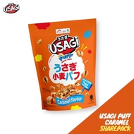 Dua Kelinci Usagi Gandum Wheat Puff Caramel Share Pack 64 gram