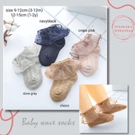 Girls Lace Socks/Baby Plain Lace Socks